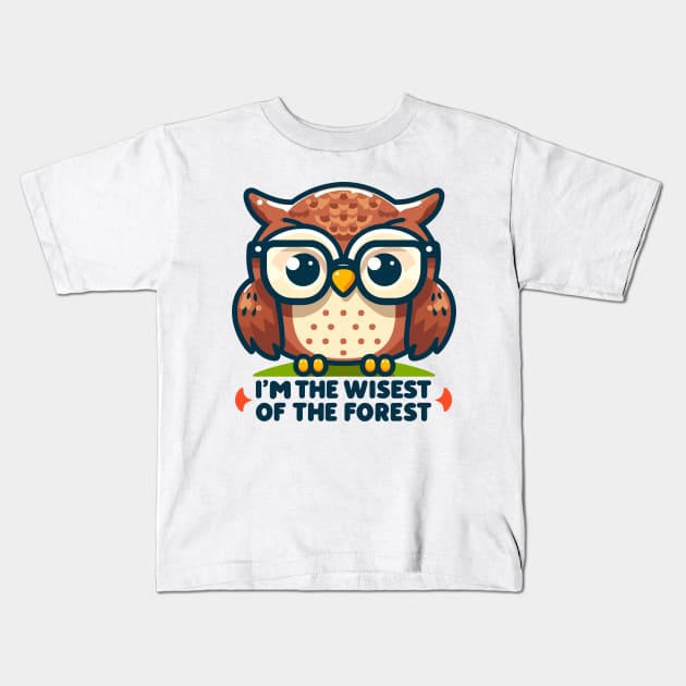 I'm The Wisest Of The Forest Kids T-Shirt by SimplyIdeas